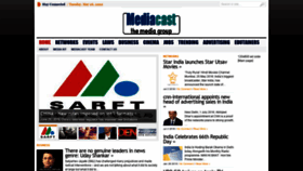 What Mediacast.org website looked like in 2020 (3 years ago)