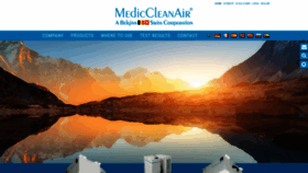 What Mediccleanair.com website looked like in 2020 (4 years ago)