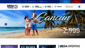 What Megatravel.com.mx website looked like in 2020 (3 years ago)