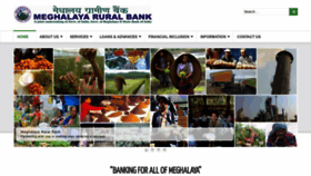 What Meghalayaruralbank.co.in website looked like in 2020 (3 years ago)