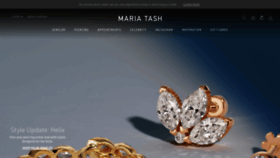 What Mariatash.com website looked like in 2020 (5 years ago)