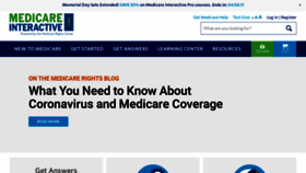 What Medicareinteractive.org website looked like in 2020 (3 years ago)