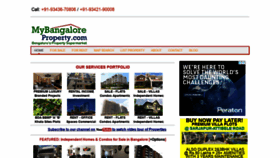 What Mybangaloreproperty.com website looked like in 2020 (3 years ago)