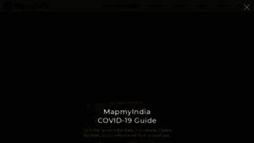 What Mapmyindia.com website looked like in 2020 (3 years ago)