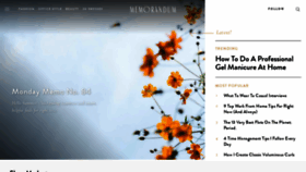 What Memorandum.com website looked like in 2020 (3 years ago)
