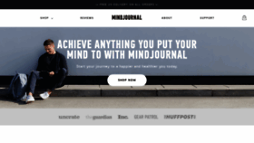 What Mindjournals.com website looked like in 2020 (4 years ago)