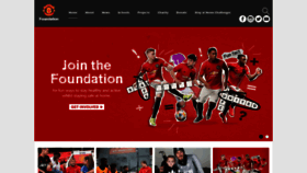 What Mufoundation.com website looked like in 2020 (3 years ago)