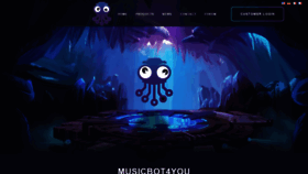 What Musicbot4you.net website looked like in 2020 (5 years ago)