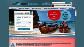 What Meinschiffbuchen.de website looked like in 2020 (4 years ago)