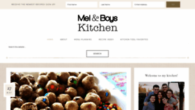What Melandboyskitchen.com website looked like in 2020 (3 years ago)