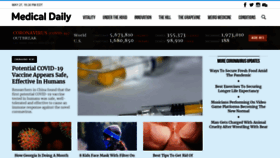 What Medicaldaily.com website looked like in 2020 (3 years ago)