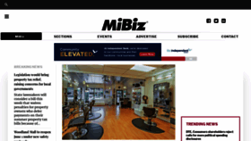 What Mibiz.com website looked like in 2020 (3 years ago)