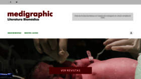 What Medigraphic.com website looked like in 2020 (3 years ago)