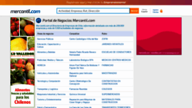 What Mercantil.com website looked like in 2020 (5 years ago)