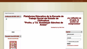 What Moodle2.etschihuahua.edu.mx website looked like in 2020 (3 years ago)