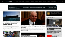 What Militarytimes.com website looked like in 2020 (3 years ago)