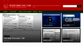 What Maddownload.com website looked like in 2020 (3 years ago)