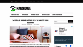 What Magzhouse.com website looked like in 2020 (3 years ago)