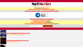 What Mp4moviez.ninja website looked like in 2020 (3 years ago)
