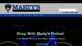 What Martysreliable.com website looked like in 2020 (3 years ago)