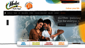 What Merilux.com.au website looked like in 2020 (3 years ago)