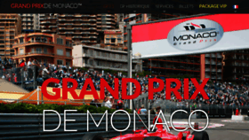 What Monacograndprixticket.com website looked like in 2020 (3 years ago)