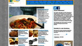 What Mamas-rezepte.de website looked like in 2020 (3 years ago)