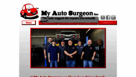 What Myautosurgeon.com website looked like in 2020 (3 years ago)