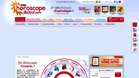 What Mon-horoscope-du-jour.com website looked like in 2020 (3 years ago)
