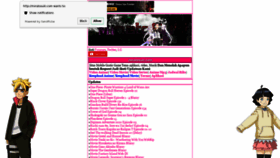 What Minatosuki.com website looked like in 2020 (3 years ago)