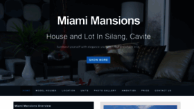 What Miamimansionssouthforbes.com website looked like in 2020 (3 years ago)