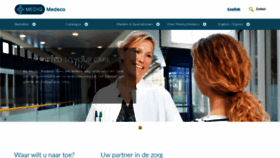 What Mediqmedeco.nl website looked like in 2020 (3 years ago)