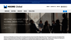 What Moore-global.com website looked like in 2020 (3 years ago)