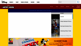 What Mickey.com website looked like in 2020 (4 years ago)