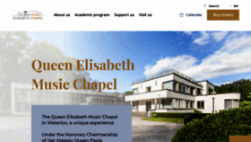 What Musicchapel.org website looked like in 2020 (3 years ago)
