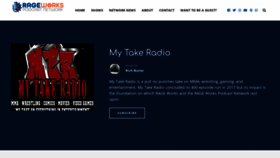 What Mytakeradio.com website looked like in 2020 (3 years ago)