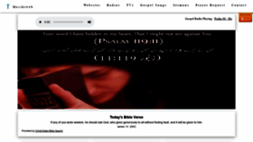 What Masihiweb.tk website looked like in 2020 (3 years ago)