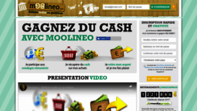 What Moolineo.com website looked like in 2020 (3 years ago)