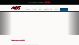 What Mbsbooks.com website looked like in 2020 (3 years ago)