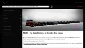 What Mercedes-benz-publicarchive.com website looked like in 2020 (3 years ago)