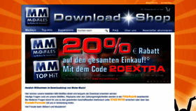 What Mm-midifiles.de website looked like in 2020 (3 years ago)