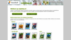 What Methodeportaal.mijnklas.nl website looked like in 2020 (3 years ago)