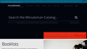 What Minlib.net website looked like in 2020 (3 years ago)