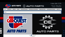 What Mossbrosautoparts.com website looked like in 2020 (3 years ago)