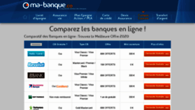 What Ma-banque.co website looked like in 2020 (3 years ago)