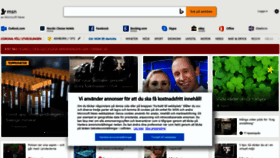 What Msn.se website looked like in 2020 (3 years ago)