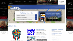 What Mojanitra.sk website looked like in 2020 (3 years ago)