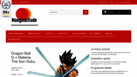 What Mangalatitude.fr website looked like in 2020 (3 years ago)