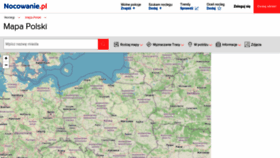 What Mapa-polski.biz website looked like in 2020 (3 years ago)