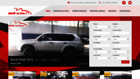What Movilautos.com website looked like in 2020 (4 years ago)